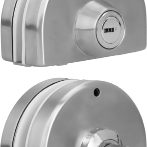 Cerradura de puerta de cristal de mariposa