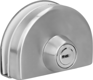 Cerradura de puerta de cristal plana