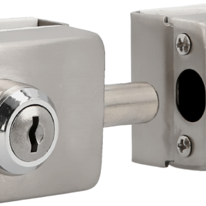 Cerradura de armario de cristal doble