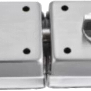 Cerradura doble de mariposa para armario de cristal