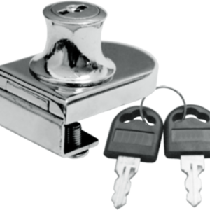 Chapa ovalada para vitrina