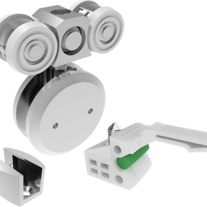 Sistema corredizo con resaque (sin riel)