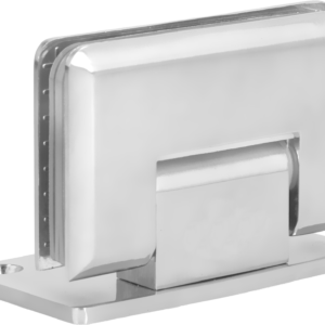 Bisagra muro a cristal desfasada