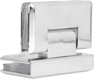 Bisagra cristal a cristal 90°
