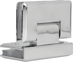 Bisagra cristal a cristal 90°