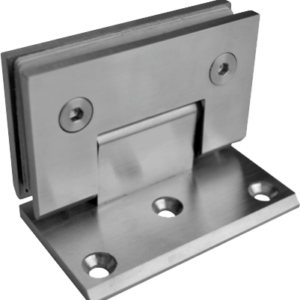 Bisagra muro cristal desfasada