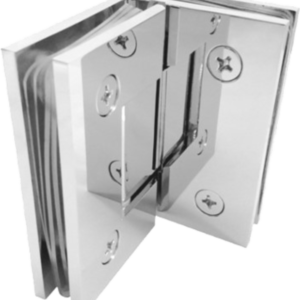 Bisagra cristal a cristal 90°