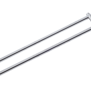 Jaladera tipo H con chapa