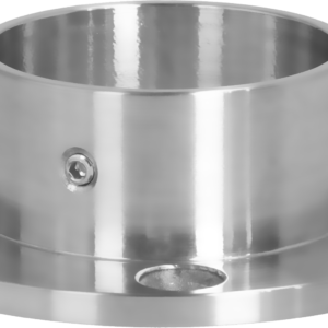 Brida con cuello para tubo