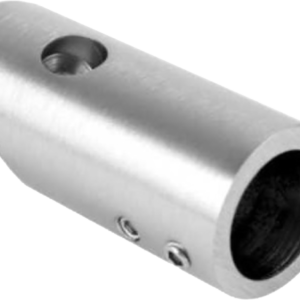 Conector muro a tubo 45°