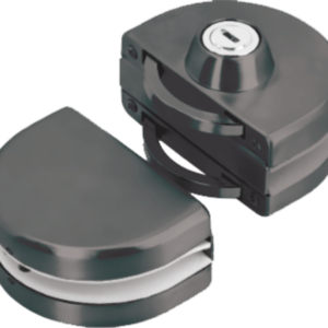 Cerradura de puerta de cristal doble de mariposa