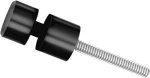 Conector muro vidrio