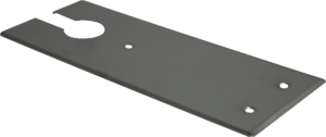 Capa para bisagra hidráulica de piso entrada rectangular
