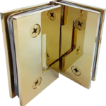 Bisagra cristal a cristal 90°