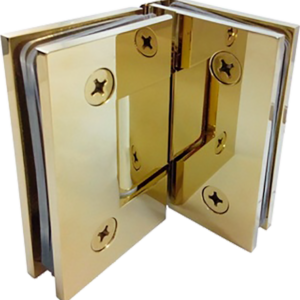 Bisagra cristal a cristal 90°