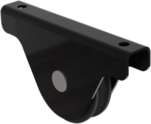 Carretilla tipo europea rodaja nylon ventana y puerta corrediza 2"