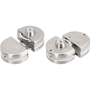 Cerradura de puerta de cristal doble de doble llave